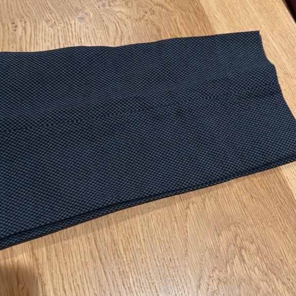J. Lindberg Wool Blend Dress Pants - Grey & Black Check - 38"X27" - Picture 6 of 13